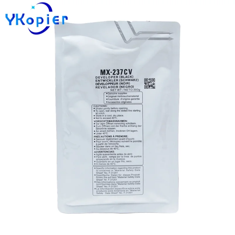 MX237 300G Developer Powder For Sharp 2048 2348 2421 2648 3148 2658 3158 2522 Developer
MX237 300G Developer Powder For Sharp 2048 2348 2421 2648 3148 2658 3158 2522 Developer