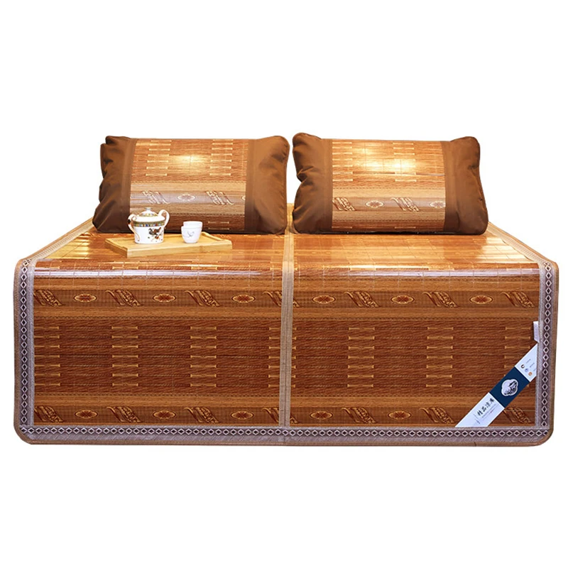 Summer bamboo mat, new style ice silk mat foldable grass mat summer double-sided straw mattress student dormitories home hotel
Summer bamboo mat, new style ice silk mat foldable grass mat summer double-sided straw mattress student dormitories home hotel