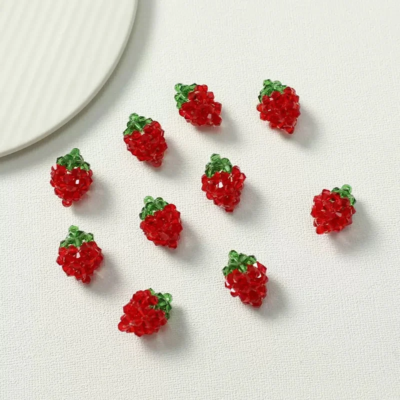 Wholesale 30pcs/lot color print cartoon strawberry shape glass beads handmade bead diy jewelry garment hair accessory
Wholesale 30pcs/lot color print cartoon strawberry shape glass beads handmade bead diy jewelry garment hair accessory