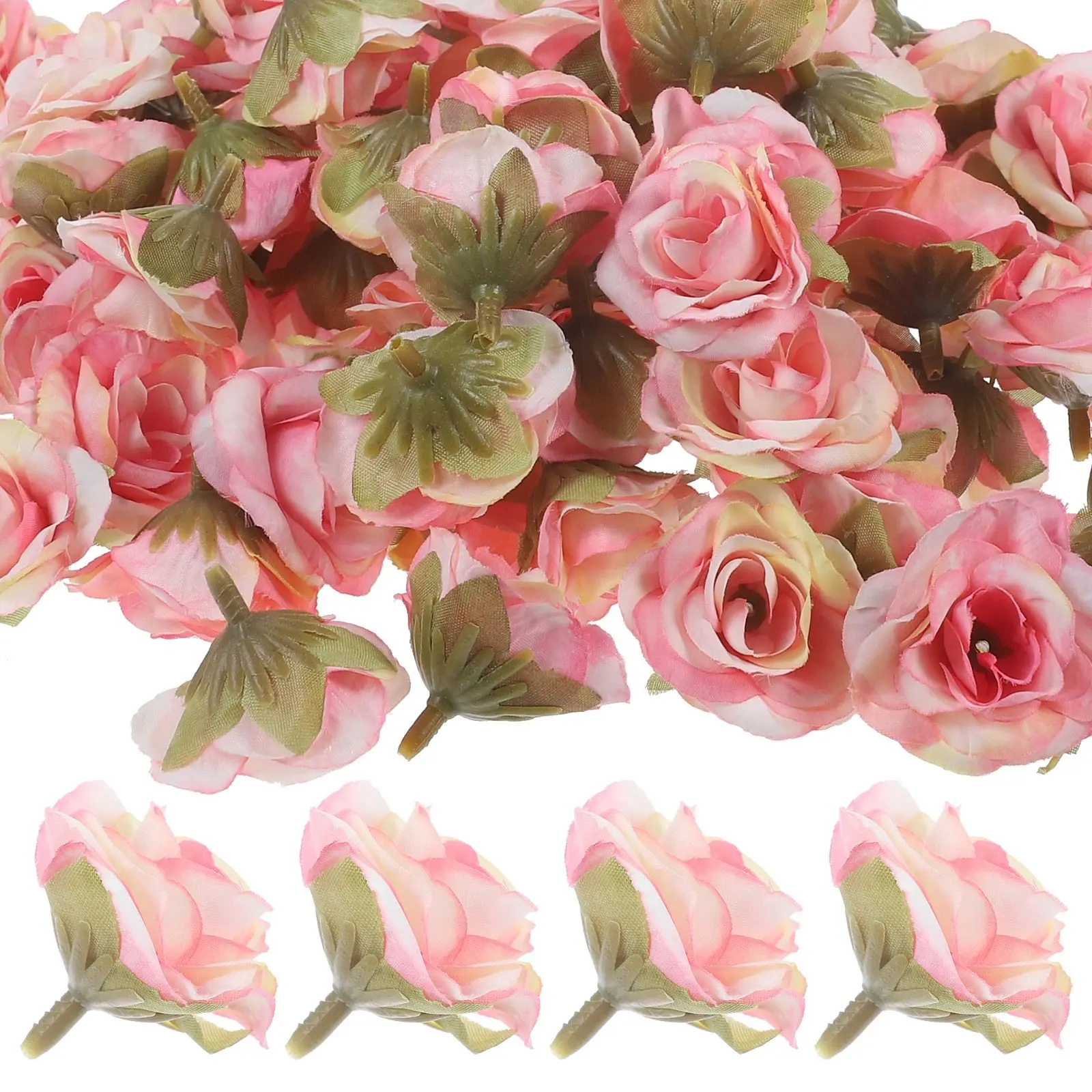 100pcs Artificial Rose Decor Deep Pink Mini Flower Heads for Wedding Crafts Lightweight LifelikeRose Decorative Flowers
100pcs Artificial Rose Decor Deep Pink Mini Flower Heads for Wedding Crafts Lightweight LifelikeRose Decorative Flowers