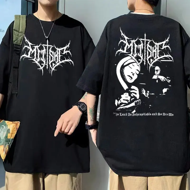 Singer Mitski The Land Is Inhospitable and So Are We New Album Gothic Style Graphic Tshirt Men Women Casual Oversized T-shirts
Singer Mitski The Land Is Inhospitable and So Are We New Album Gothic Style Graphic Tshirt Men Women Casual Oversized T-shirts