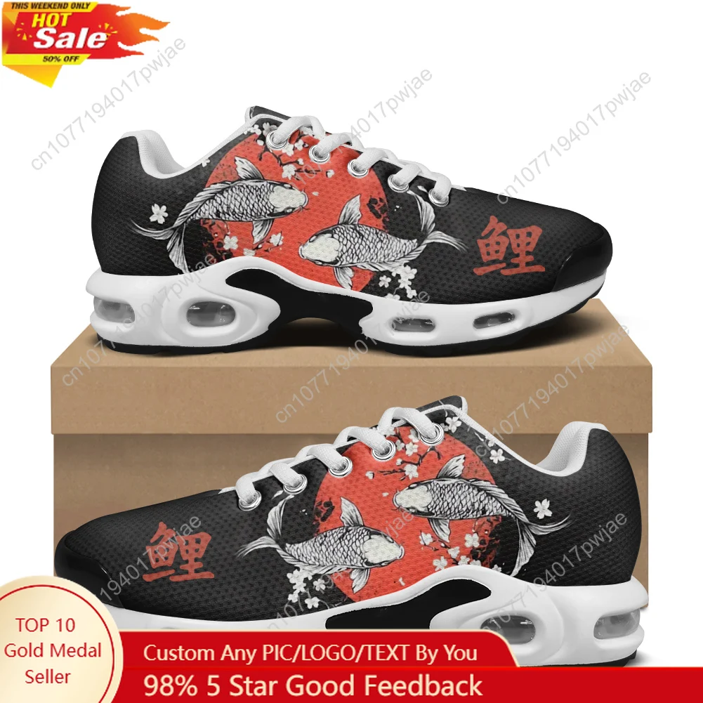 Cherry Blossom Koi Carp Fish Japanese Sakura Graphic Air Cushion Sneakers Men Womens Hiking Running Shoes Mountain Climbing Shoe
Cherry Blossom Koi Carp Fish Japanese Sakura Graphic Air Cushion Sneakers Men Womens Hiking Running Shoes Mountain Climbing Shoe