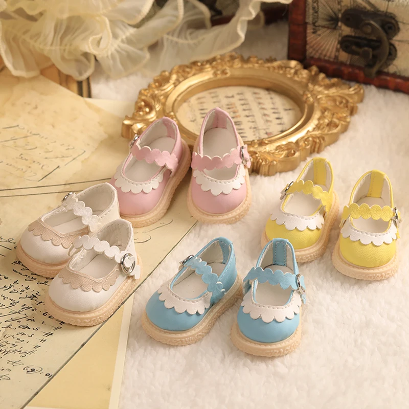 New BJD Shoes 1/6 for Yosd Body about 5.3cm Macaron-colored shoes MNF Doll Accessories
New BJD Shoes 1/6 for Yosd Body about 5.3cm Macaron-colored shoes MNF Doll Accessories