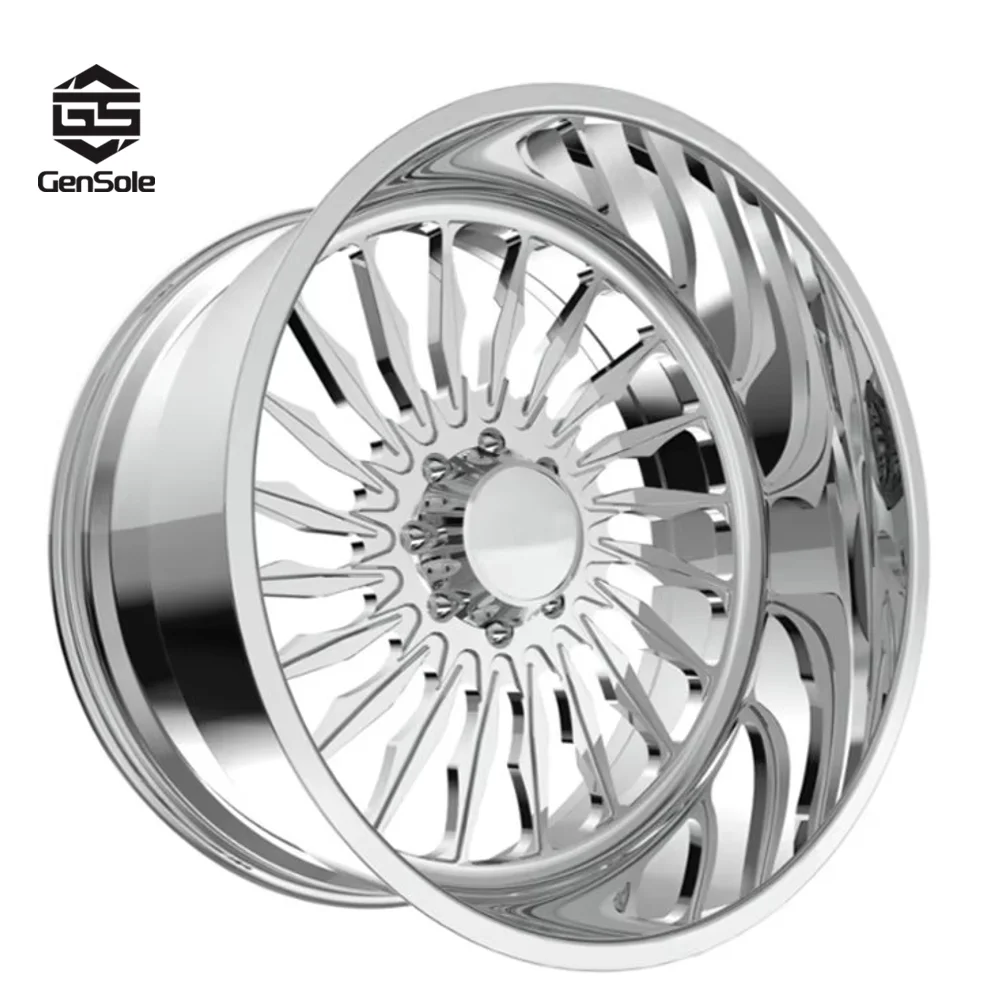 Forged Truck Wheels in 22x12,24x12,24x14,26x12,28x16 Sizes, Fit GMC Sierra 1500/2500/3500 with PCD 8x170,8x180,8x6.5,and 6x139.7
Forged Truck Wheels in 22x12,24x12,24x14,26x12,28x16 Sizes, Fit GMC Sierra 1500/2500/3500 with PCD 8x170,8x180,8x6.5,and 6x139.7