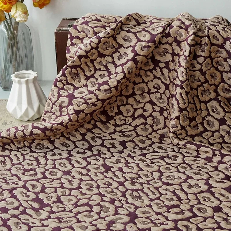 Leopard Print Yarn Dyed Elastic Jacquard Fabric for Dress Vest Coat Clothing Design Cloth Diy By The Meter Sewing Material
Leopard Print Yarn Dyed Elastic Jacquard Fabric for Dress Vest Coat Clothing Design Cloth Diy By The Meter Sewing Material