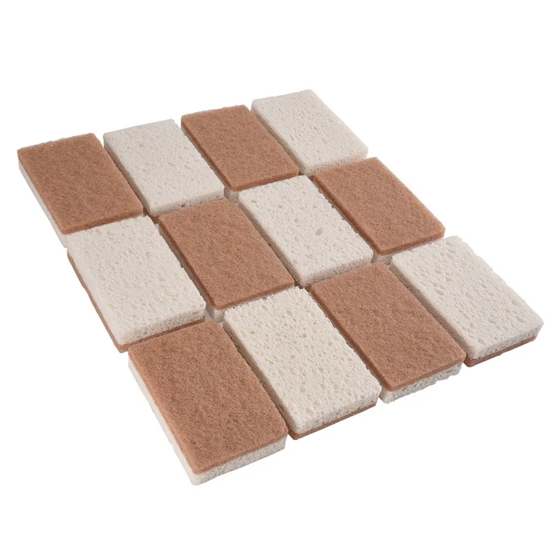 Eco-Friendly Natural Sponges For Dishes 12 Pack - Biodegradable Kitchen Sponge With Compostable Coconut Scrubber
Eco-Friendly Natural Sponges For Dishes 12 Pack - Biodegradable Kitchen Sponge With Compostable Coconut Scrubber