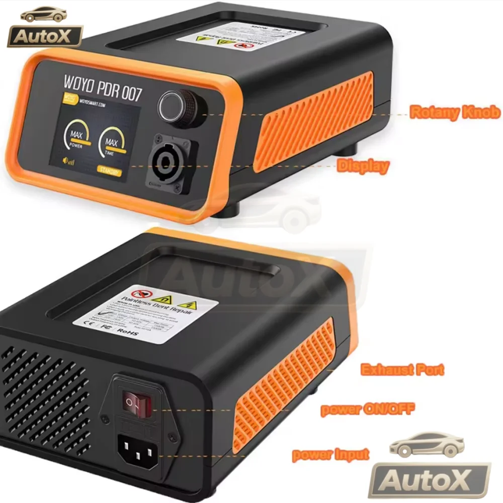 Auto X WOYOPDR007 Profession Car Dent Repair Tool Auto Body Paintless Dent Puller Sheet Metal Repair HOTBOX Induction Heater Kit
Auto X WOYOPDR007 Profession Car Dent Repair Tool Auto Body Paintless Dent Puller Sheet Metal Repair HOTBOX Induction Heater Kit