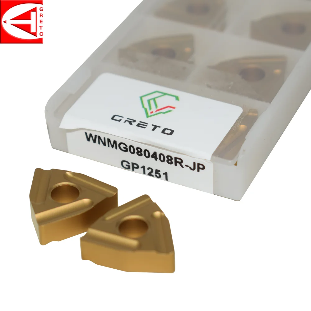 GRETO WNMG080408R-JP GP1251 Cemented Carbide Tools for Cnc Tips Turning Inserts WNMG 080408R-JP
GRETO WNMG080408R-JP GP1251 Cemented Carbide Tools for Cnc Tips Turning Inserts WNMG 080408R-JP