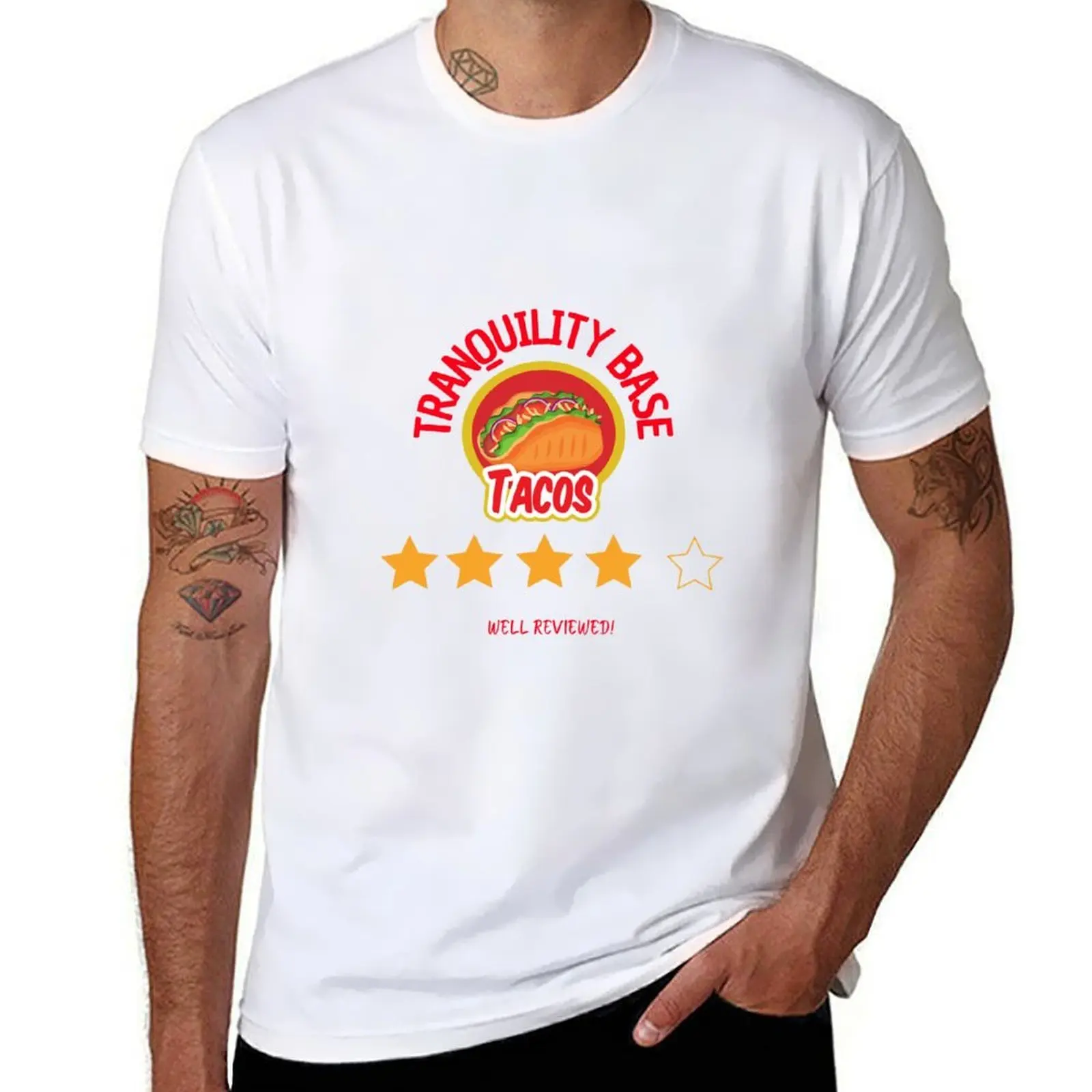Tranquility Base Tacos T-Shirt man t shirts graphic cotton t shirts high quality T-Shirt
Tranquility Base Tacos T-Shirt man t shirts graphic cotton t shirts high quality T-Shirt