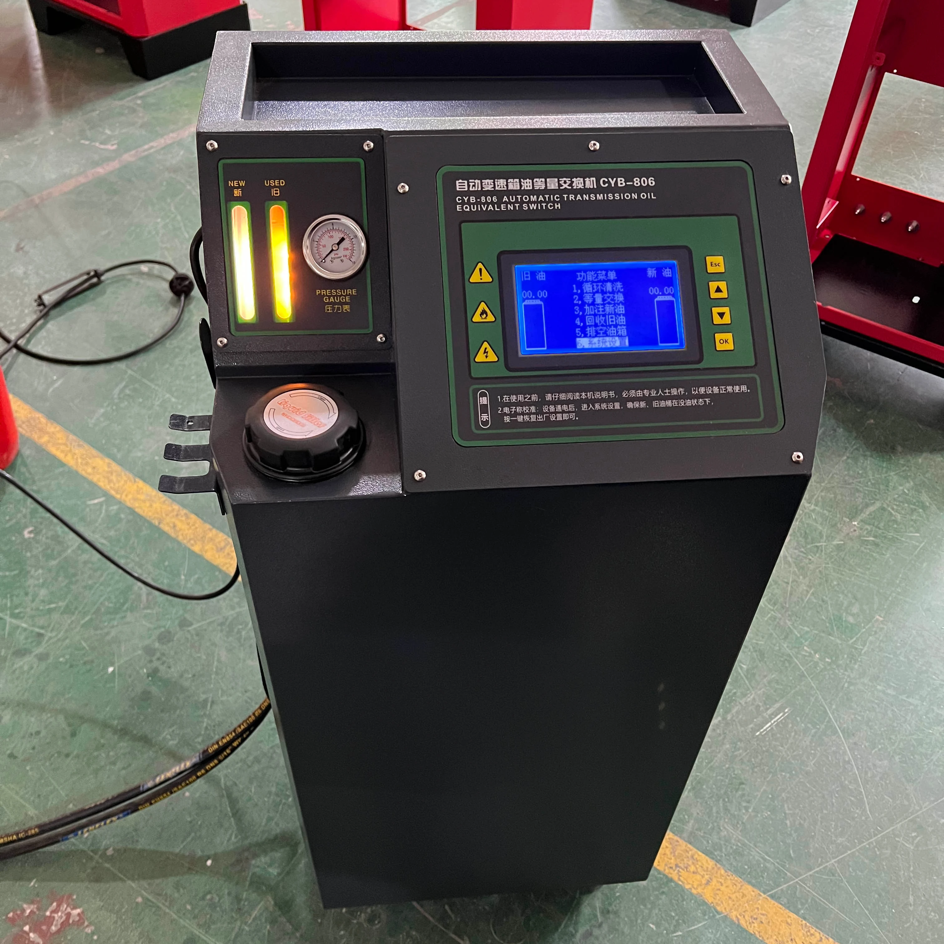 English Or Germany Operating System Fully Automatic Gearbox Transmission Fluid Change Machine Atf Exchanger
English Or Germany Operating System Fully Automatic Gearbox Transmission Fluid Change Machine Atf Exchanger