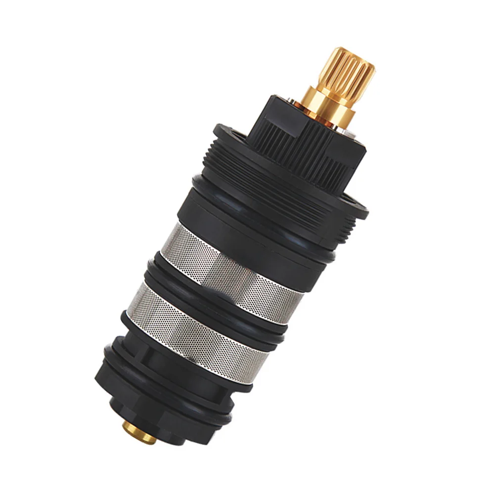 Brass Thermostatic Mixing Valve Core for Shower Faucets Controlled Water Temperature Within Safe Operational Limits
Brass Thermostatic Mixing Valve Core for Shower Faucets Controlled Water Temperature Within Safe Operational Limits