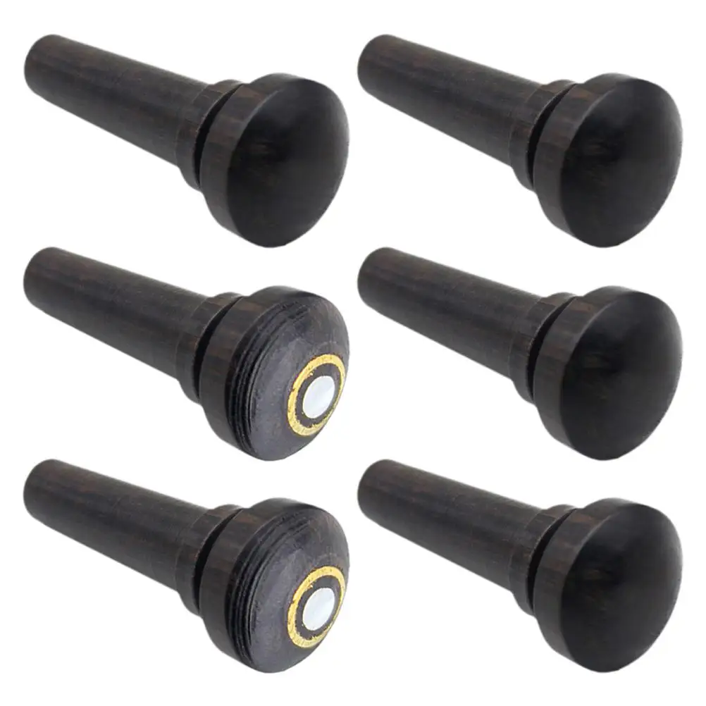 6 Pcs Violin End Nail Fiddle Parts DIY Kit Finetuner Tailpiece of Eye Replacement Accessory Cello Plug Dark
6 Pcs Violin End Nail Fiddle Parts DIY Kit Finetuner Tailpiece of Eye Replacement Accessory Cello Plug Dark