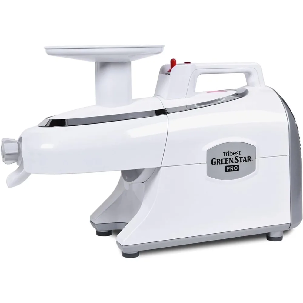 Соковыжималка для медленной мастики Tribest Greenstar GS-P501-B Pro Jumbo, соковыжималка холодного отжима с двойной передачей и соковыжималка, белая
Соковыжималка для медленной мастики Tribest Greenstar GS-P501-B Pro Jumbo, соковыжималка холодного отжима с двойной передачей и соковыжималка, белая