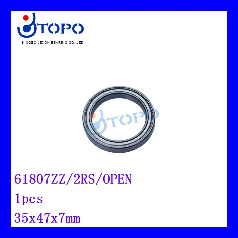 35*47*7mm Deep Groove Ball Bearing 61807 ZZ/2RS/OPEN
35*47*7mm Deep Groove Ball Bearing 61807 ZZ/2RS/OPEN