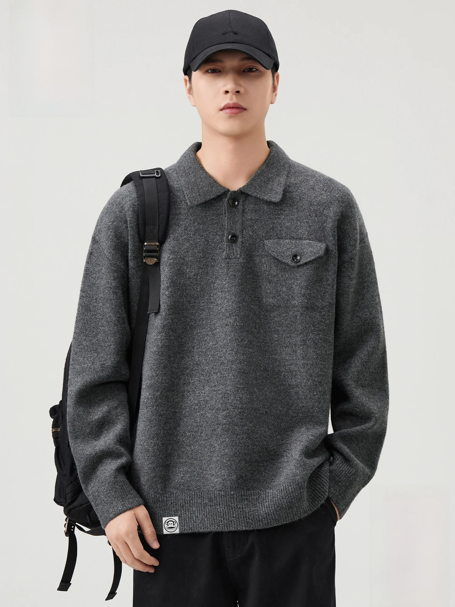 PaulFrank Autumn Winter Men's Ne Knitwear Pure Color Retro Collar American Sle Warmth Daily Wear Regular Fit Long Sl...
PaulFrank Autumn Winter Men's Ne Knitwear Pure Color Retro Collar American Sle Warmth Daily Wear Regular Fit Long Sl...