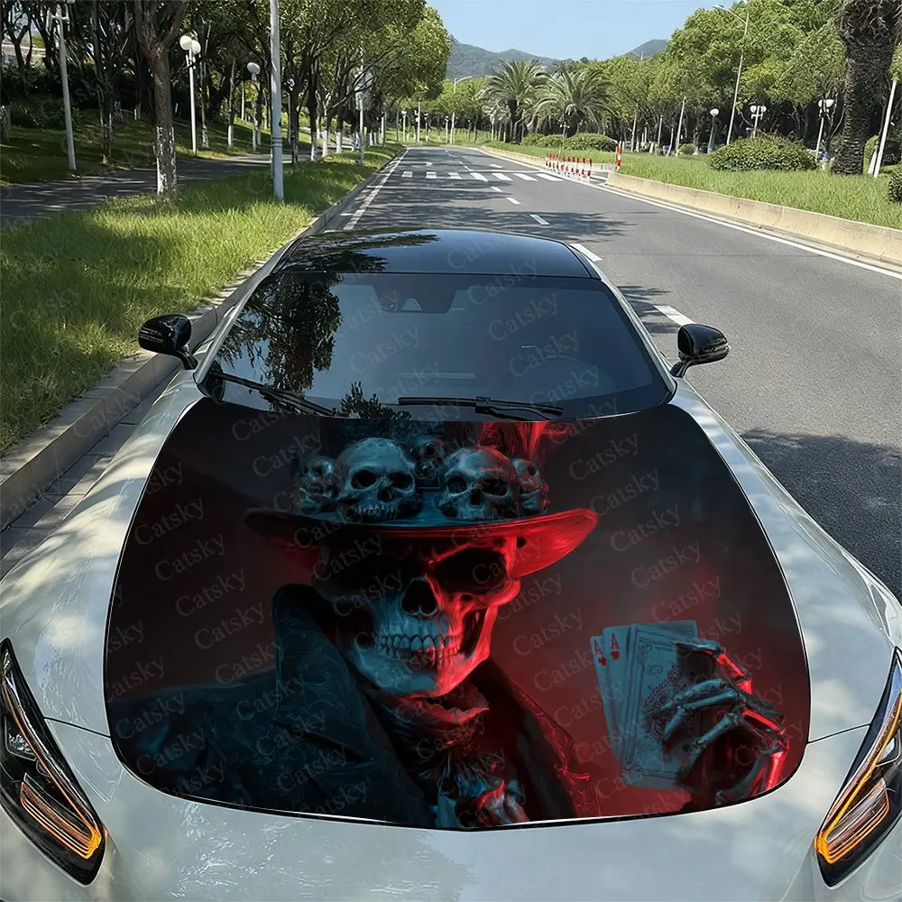 Card Skeleton Duke Car Hood Decal Sticker - Durable Vinyl Wrap, Splash-Resistant & Easy Removal, Fit For All Cars - Automotive A
Card Skeleton Duke Car Hood Decal Sticker - Durable Vinyl Wrap, Splash-Resistant & Easy Removal, Fit For All Cars - Automotive A