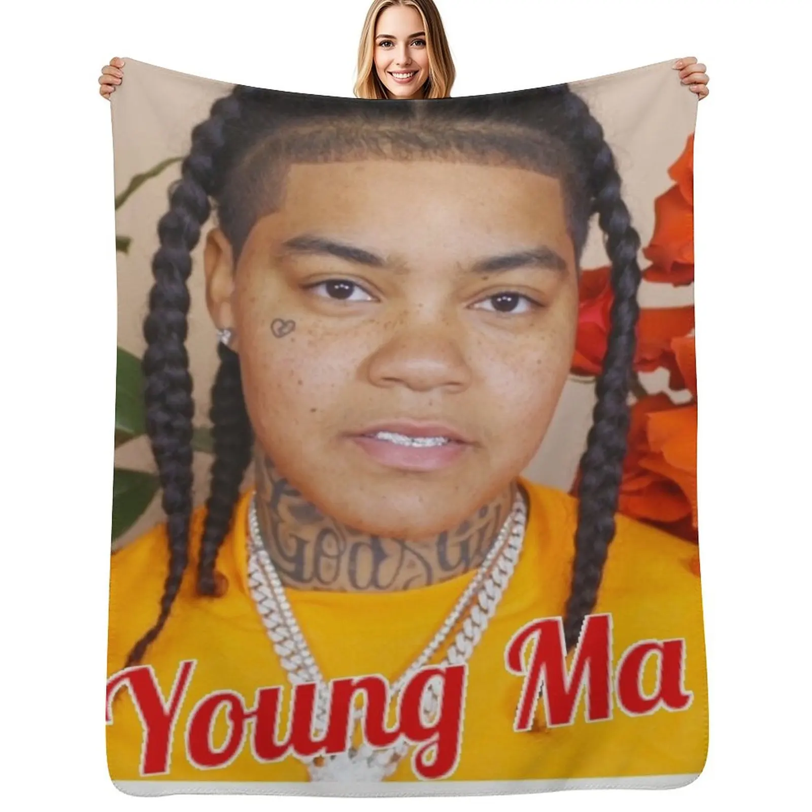 Young MA Throw Blanket Luxury St Decorative Sofas Soft Beds Blanket
Young MA Throw Blanket Luxury St Decorative Sofas Soft Beds Blanket