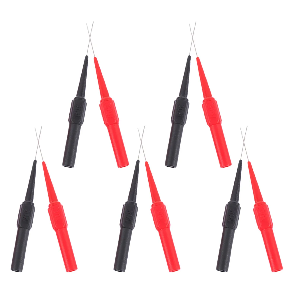 10Pcs Test Table Pen Automotive Circuit Tester Car Needle Piercing Multimeter Probes Wire Fuse High Temperature
10Pcs Test Table Pen Automotive Circuit Tester Car Needle Piercing Multimeter Probes Wire Fuse High Temperature