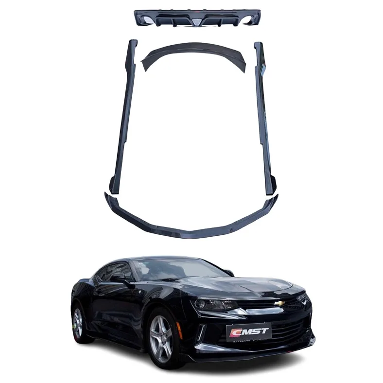 Комплект широкого тела в стиле CMST для Chevrolet Camaro, обновленный карбоновый передний спойлер для губ, задний диффузор, спойлер, боковые юбки, идеально подходят для комплектов кузова
Комплект широкого тела в стиле CMST для Chevrolet Camaro, обновленный карбоновый передний спойлер для губ, задний диффузор, спойлер, боковые юбки, идеально подходят для комплектов кузова