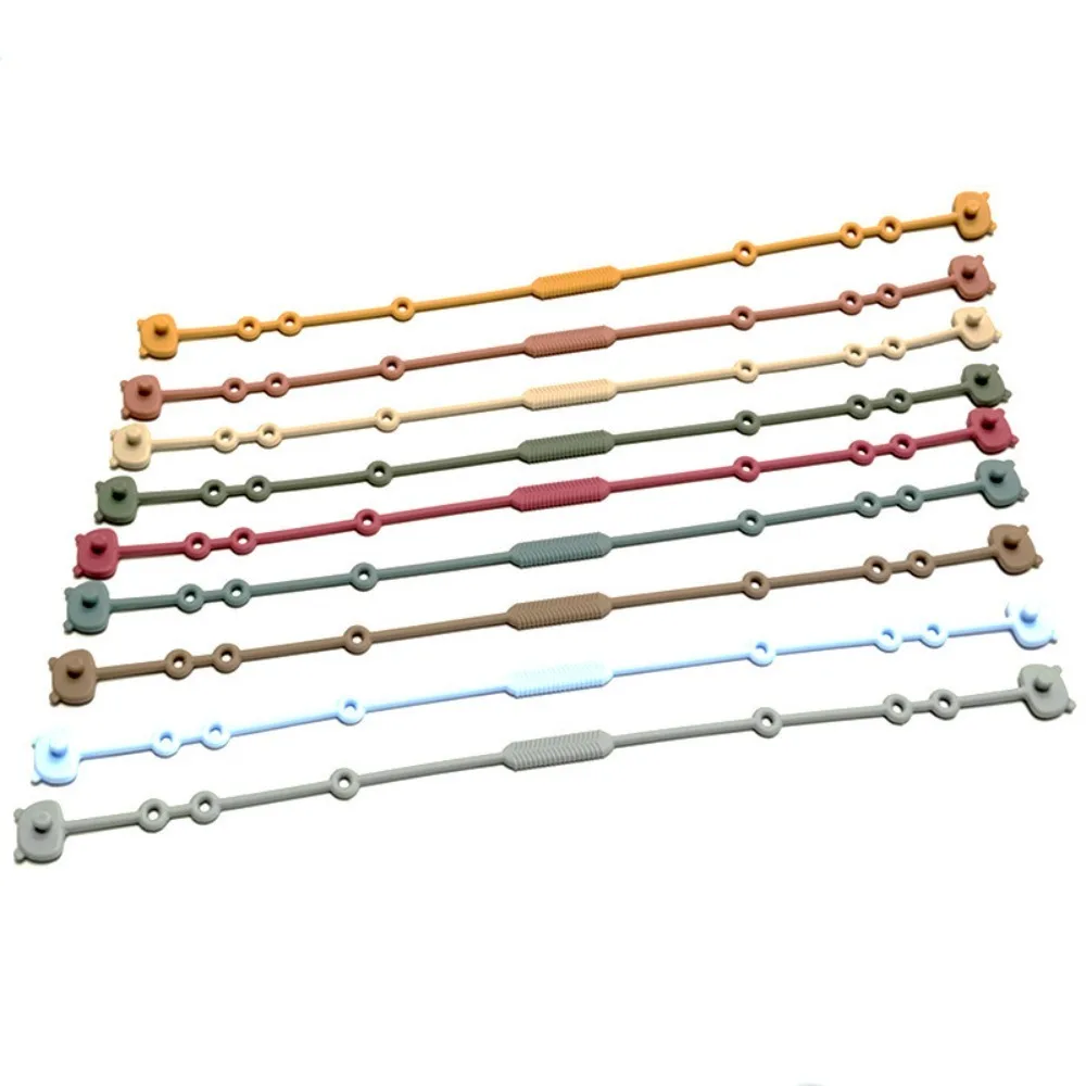 Anti-lost Chain Baby Pacifier Chain New Silicone Anti Fall Rope Nipple Holder Pacifier Stroller Accessory Holder Clips
Anti-lost Chain Baby Pacifier Chain New Silicone Anti Fall Rope Nipple Holder Pacifier Stroller Accessory Holder Clips