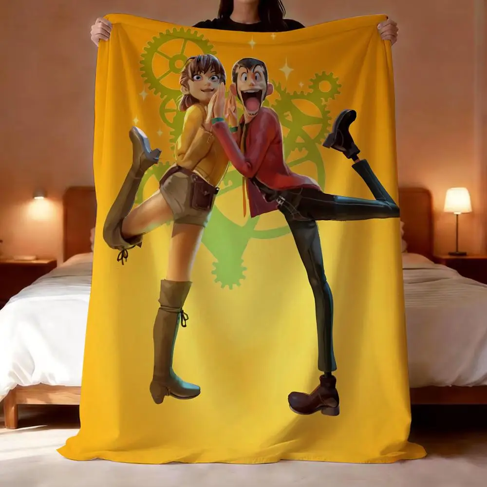 Lupin the Third anime Throw Lightweight 240g Flannel Blanket Soft Skin-friendly for Summer Cooling
Lupin the Third anime Throw Lightweight 240g Flannel Blanket Soft Skin-friendly for Summer Cooling