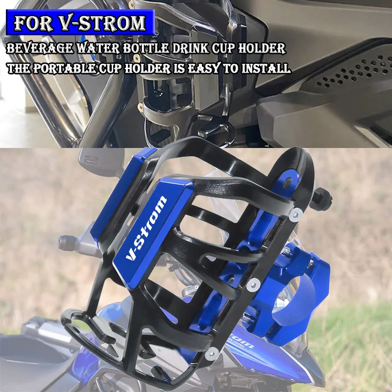 Motorbike Accessorie Beverage Water Bottle Drink Cup Holder For VSTROM DL 250 650 1000 800 V-Strom 650 650XT 1000 1000XT 1050 XT
Motorbike Accessorie Beverage Water Bottle Drink Cup Holder For VSTROM DL 250 650 1000 800 V-Strom 650 650XT 1000 1000XT 1050 XT