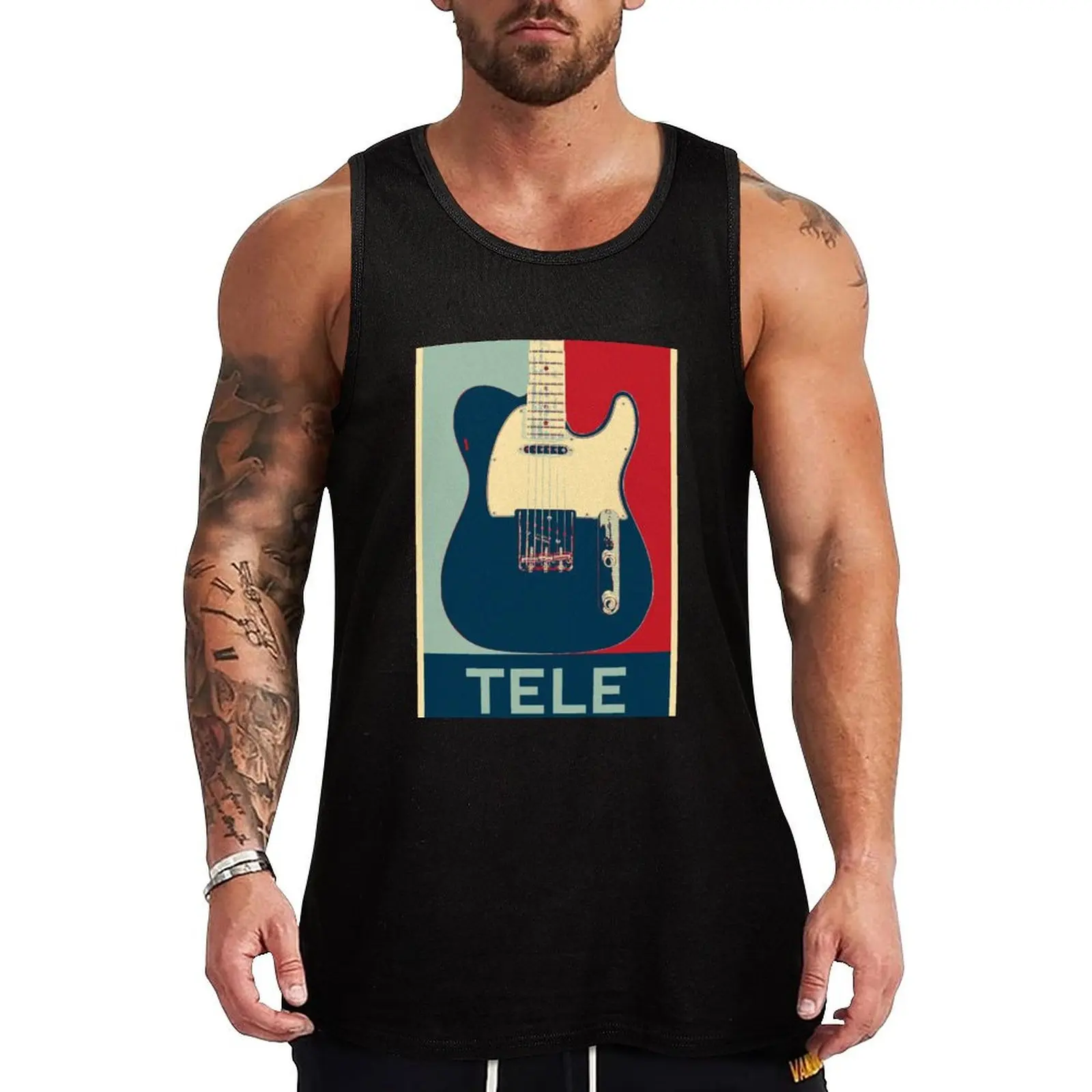 Telecaster electric guitar in poster style Tank Top Art Print Tank Top Creative Graphic Sleeveless Shirt
Telecaster electric guitar in poster style Tank Top Art Print Tank Top Creative Graphic Sleeveless Shirt