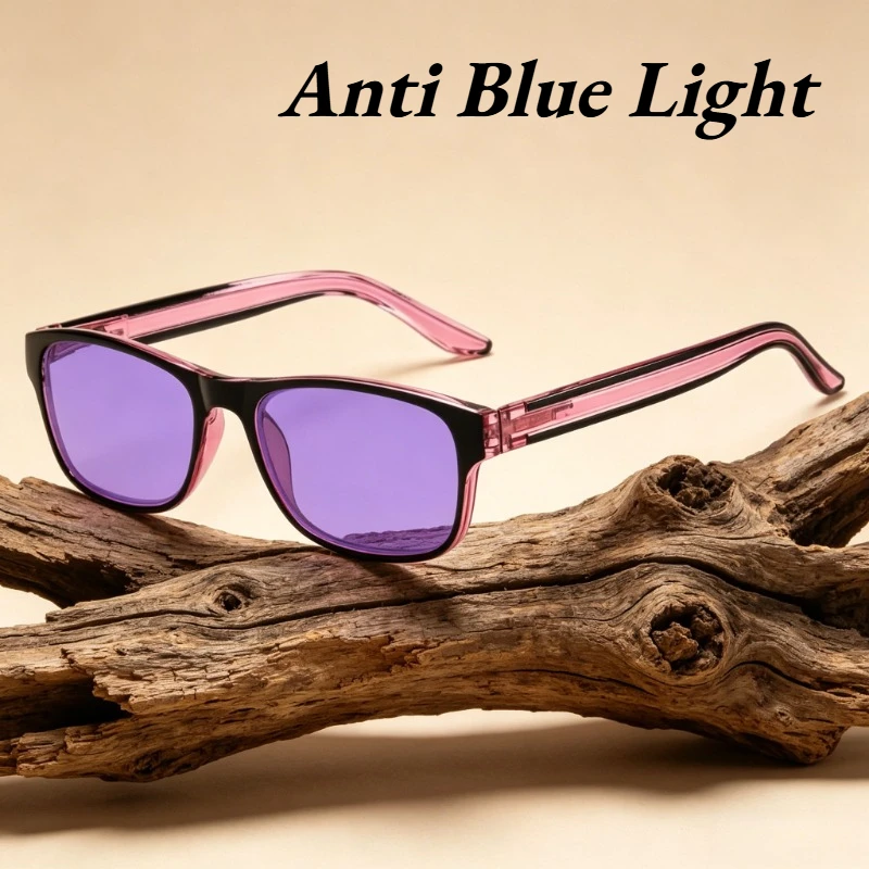 2026 New Classic Square Frame Anti Blue Light Glasses Unisex Fashion Tea Blue Purple Lens Eyewear for Office Daily Casual Wear
2026 New Classic Square Frame Anti Blue Light Glasses Unisex Fashion Tea Blue Purple Lens Eyewear for Office Daily Casual Wear