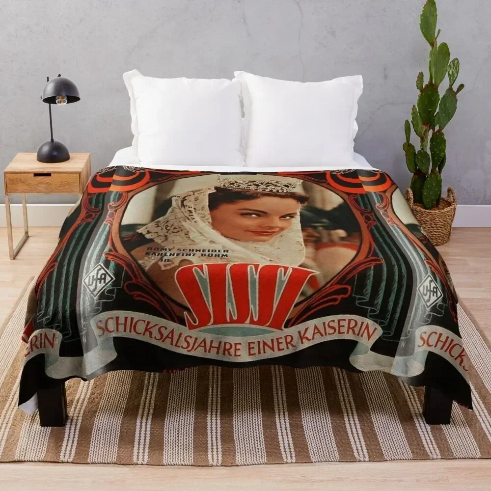 Empress Sissi, vintage 1957 Movie poster Throw Blanket Lightweight Warm Blanket for Indoor Outdoor Use
Empress Sissi, vintage 1957 Movie poster Throw Blanket Lightweight Warm Blanket for Indoor Outdoor Use