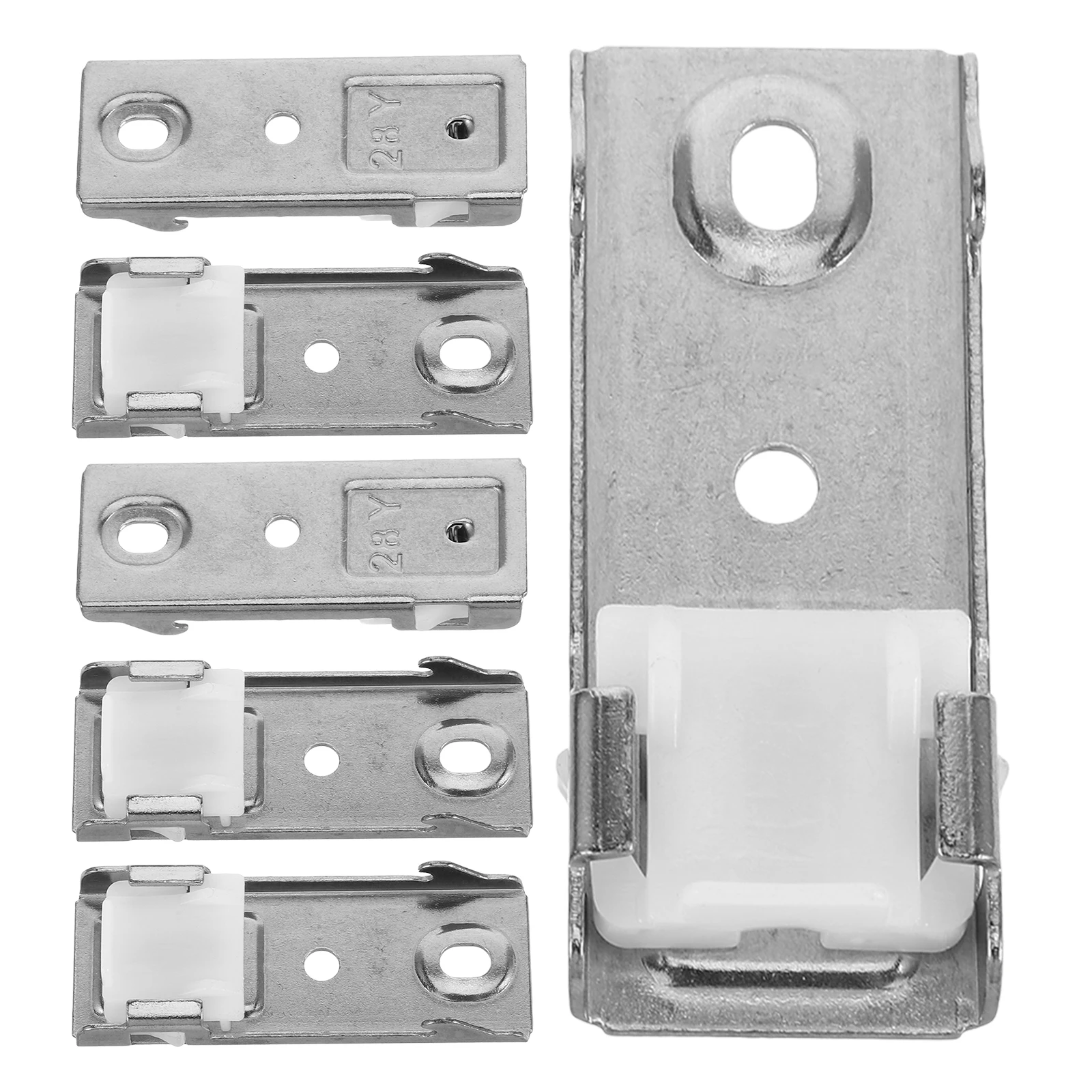 6pcs Stainless Steel Curtain Track Top Code Mounting Brackets Ceiling Rail Fixing Hardware For Window Drapes Blinds Easy
6pcs Stainless Steel Curtain Track Top Code Mounting Brackets Ceiling Rail Fixing Hardware For Window Drapes Blinds Easy