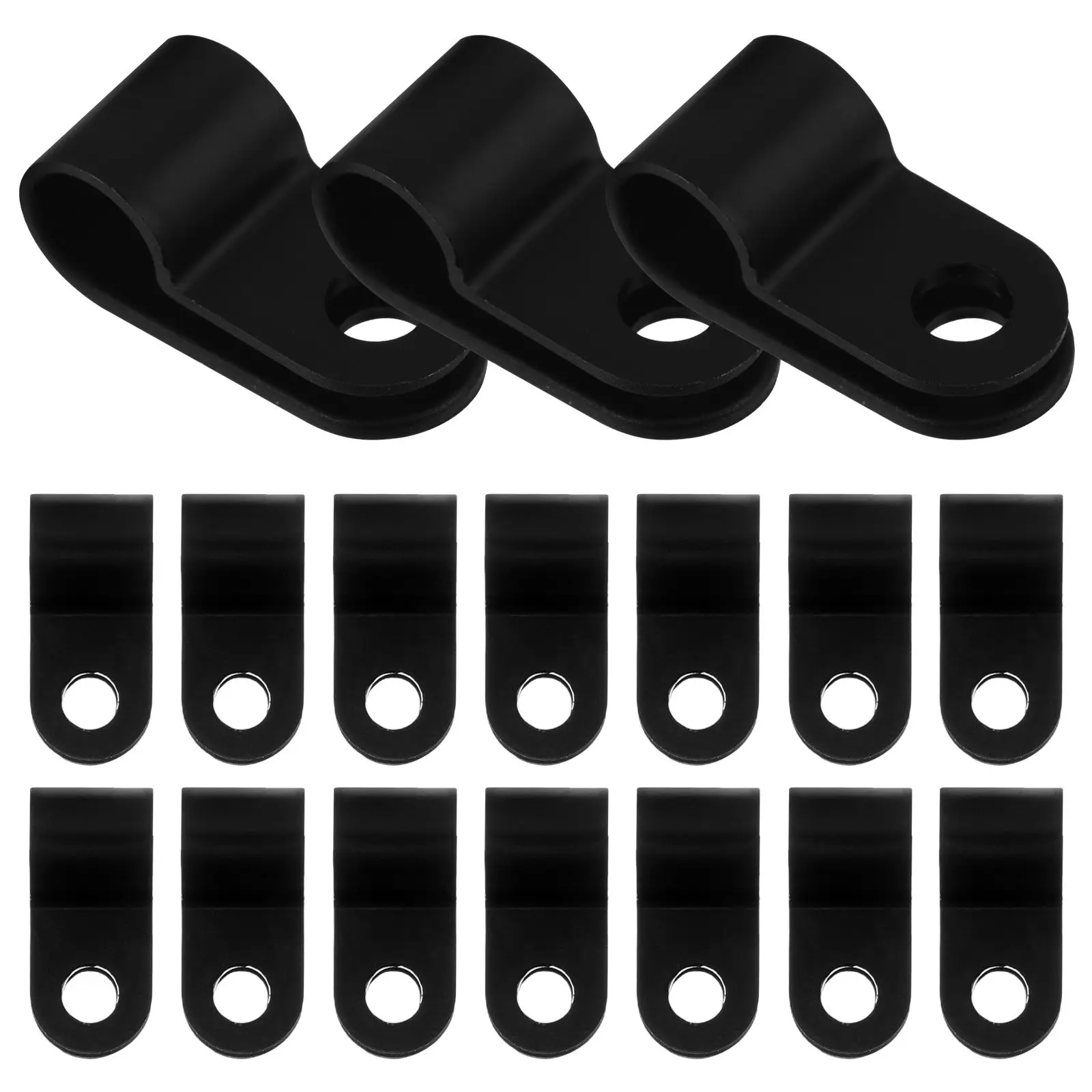 100pcs Cable Clamps Nylon Wire Holders for Cords Clips Management Bracket Wall R Type Cable Clip Clamp Wire Rope Clips Hardware
100pcs Cable Clamps Nylon Wire Holders for Cords Clips Management Bracket Wall R Type Cable Clip Clamp Wire Rope Clips Hardware