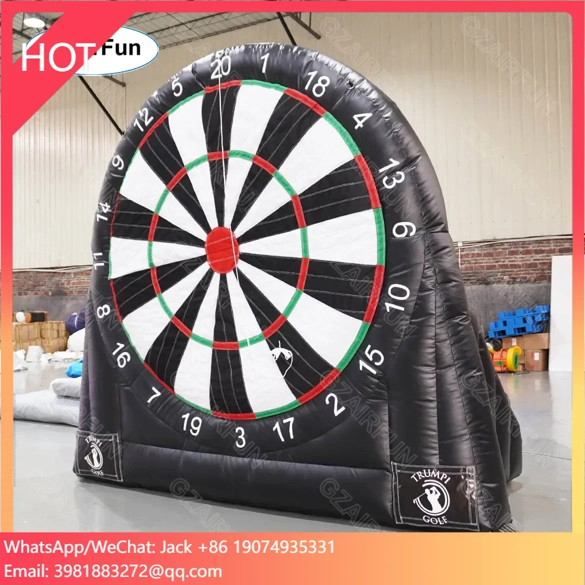 Popular Outdoor Inflatable giant throwing games sport equipment Soccer Dartboard Outdoor Football Shooting for sale
Popular Outdoor Inflatable giant throwing games sport equipment Soccer Dartboard Outdoor Football Shooting for sale