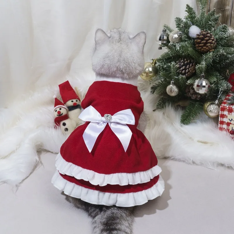 Pet Christmas Costume Bow Fun Cute Father Christmas Dog Cat Christmas Clothing Headdress for New Year Theme Party Cosplay
Pet Christmas Costume Bow Fun Cute Father Christmas Dog Cat Christmas Clothing Headdress for New Year Theme Party Cosplay