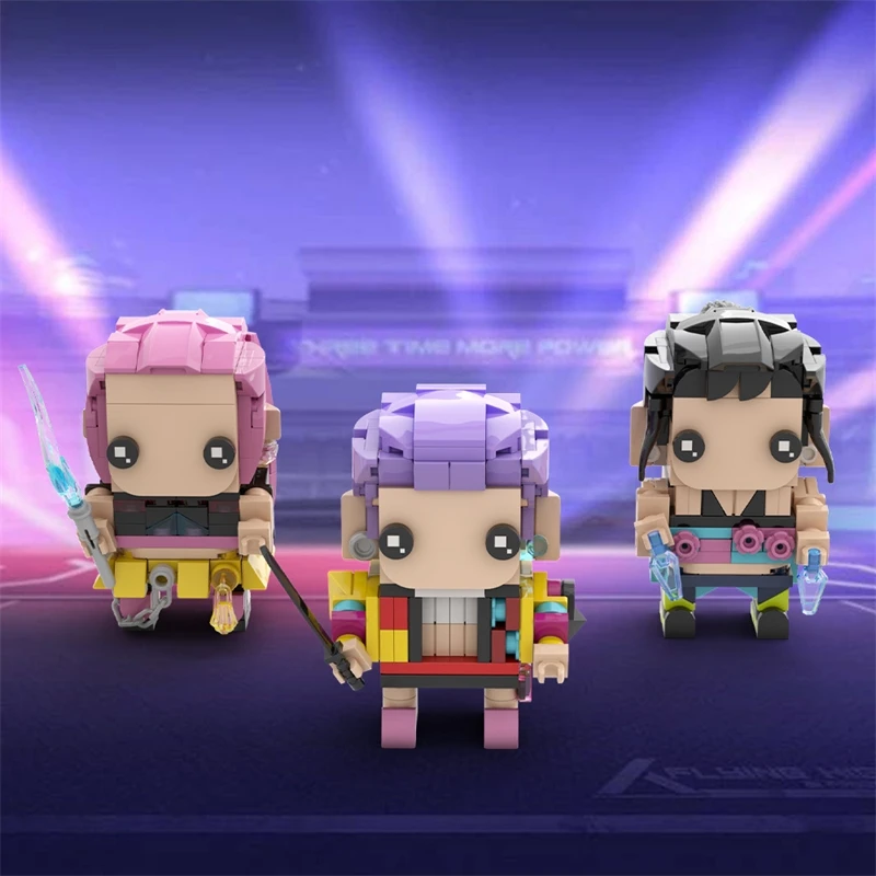 MOC Demon Hunters Building Block Set Mira Zoi Rumi Kpop Mini Figures Collectible Toy For Teens Adults Christmas Decor
MOC Demon Hunters Building Block Set Mira Zoi Rumi Kpop Mini Figures Collectible Toy For Teens Adults Christmas Decor