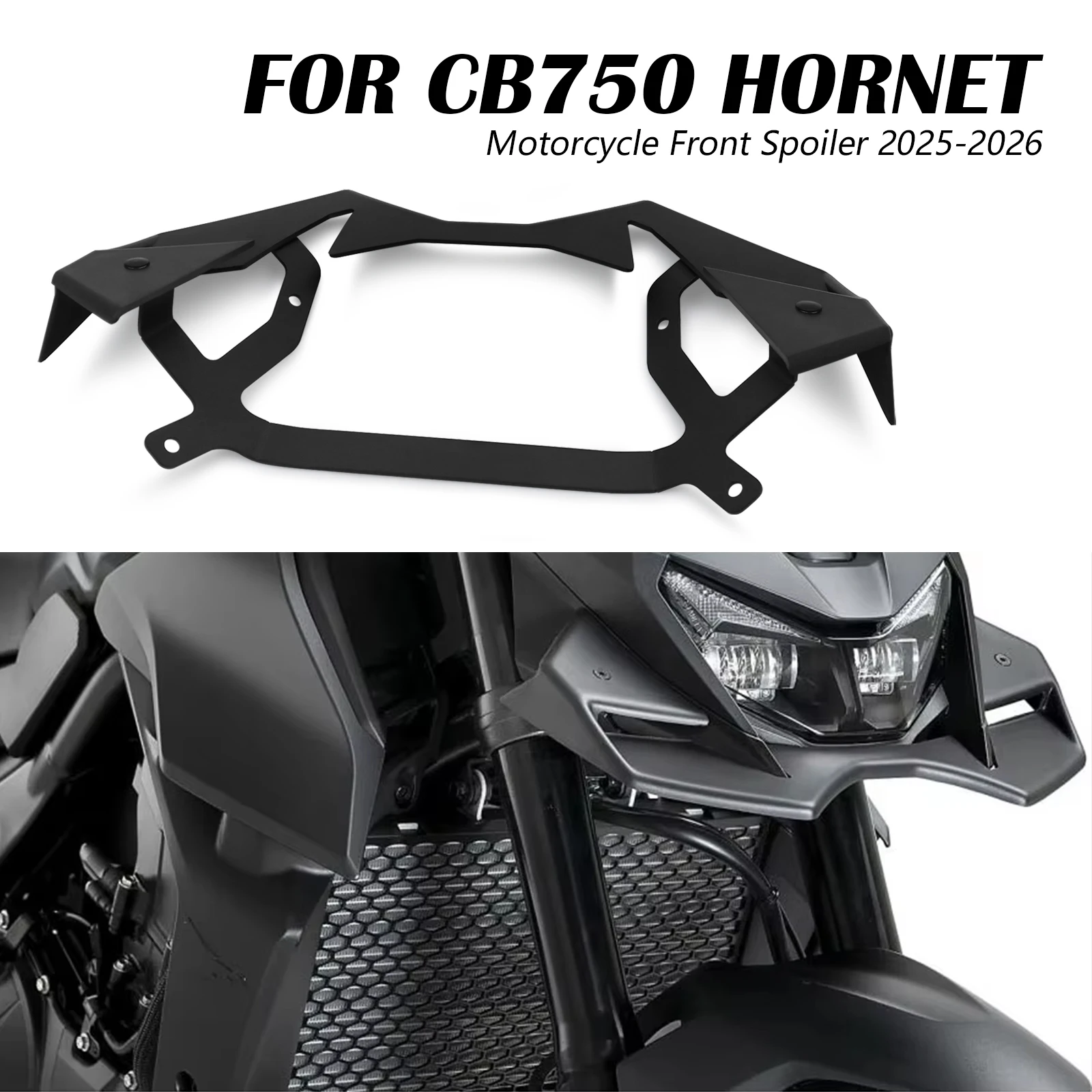 Motorcycle Fixed Wing Spoiler For Honda CB750 Hornet 2026 CB 750 HORNET 2025 Front Aerodynamic Wing aileron side Winglet Fairing
Motorcycle Fixed Wing Spoiler For Honda CB750 Hornet 2026 CB 750 HORNET 2025 Front Aerodynamic Wing aileron side Winglet Fairing