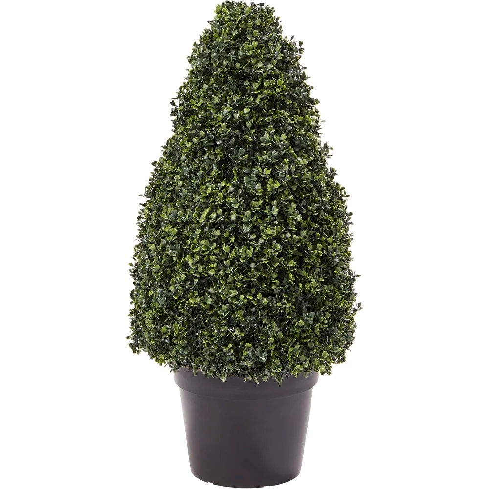 Artificial Boxwood Pruning -36 Inch Tower Shaped Artificial Plant in Sturdy Flowerpot - Realistic Indoor or Outdoor Potted Shrub
Artificial Boxwood Pruning -36 Inch Tower Shaped Artificial Plant in Sturdy Flowerpot - Realistic Indoor or Outdoor Potted Shrub