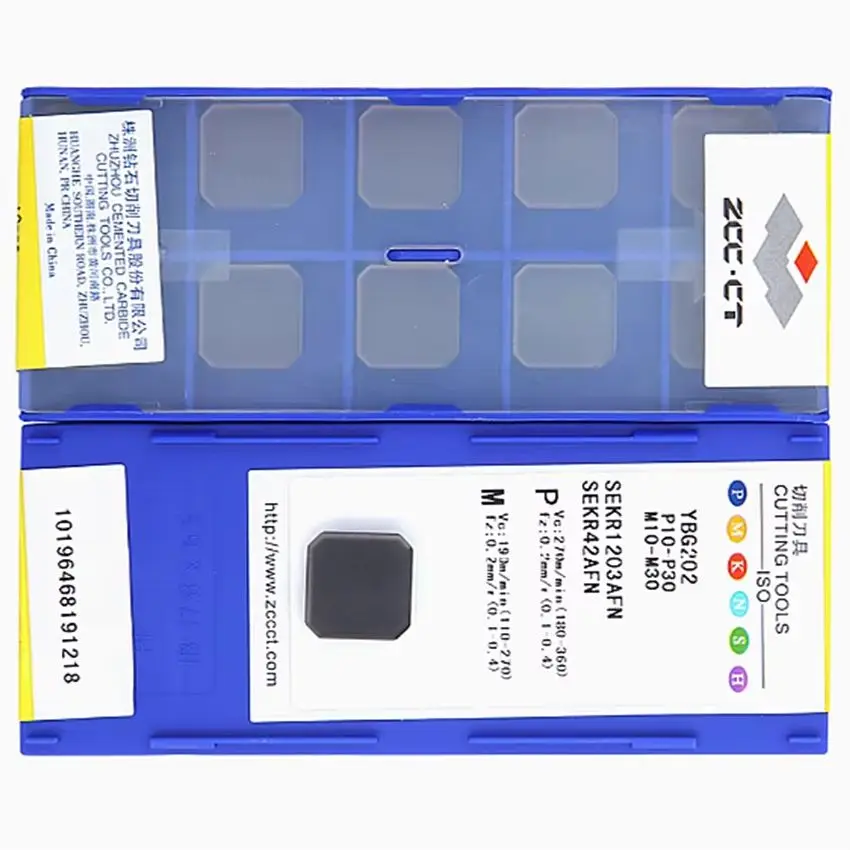 SEKR1203AFN YBG202/SEKR1203AFN YBC301 ZCC.CT YBG202 YBC301 SEKR1203AFN CNC blade carbide inserts milling inserts 10pcs/box
SEKR1203AFN YBG202/SEKR1203AFN YBC301 ZCC.CT YBG202 YBC301 SEKR1203AFN CNC blade carbide inserts milling inserts 10pcs/box
