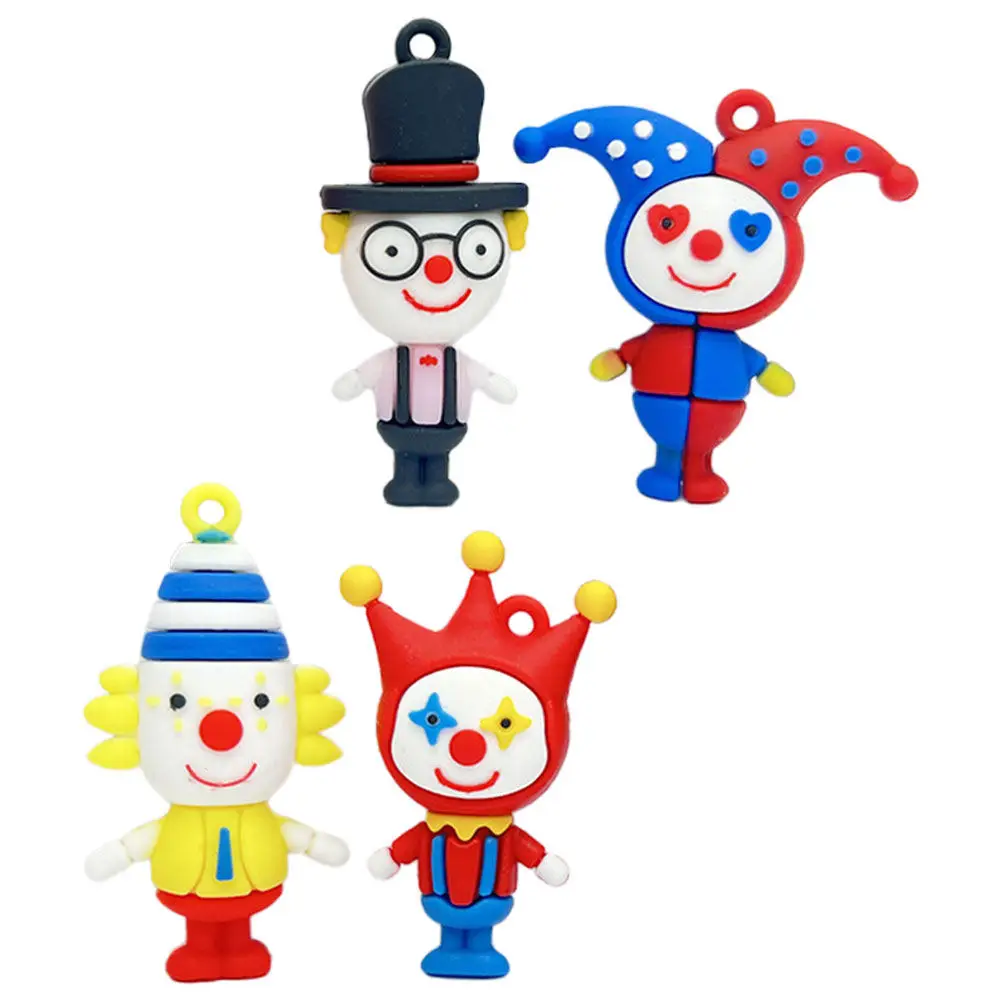 4Pcs Clown Keychain Pendant Plastic Cartoon Charm Decorative Hanging Ornament for DIY Jewelry Making Key Chain Bag Hanging Decor
4Pcs Clown Keychain Pendant Plastic Cartoon Charm Decorative Hanging Ornament for DIY Jewelry Making Key Chain Bag Hanging Decor