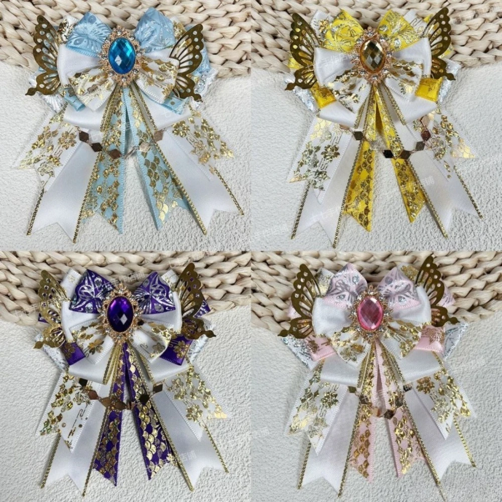 Handmade Ribbon Bow Brooches for Women Angel Wings British Court Style Lolita Bowknot Shirt Collar Pins Clothing Accessories
Handmade Ribbon Bow Brooches for Women Angel Wings British Court Style Lolita Bowknot Shirt Collar Pins Clothing Accessories