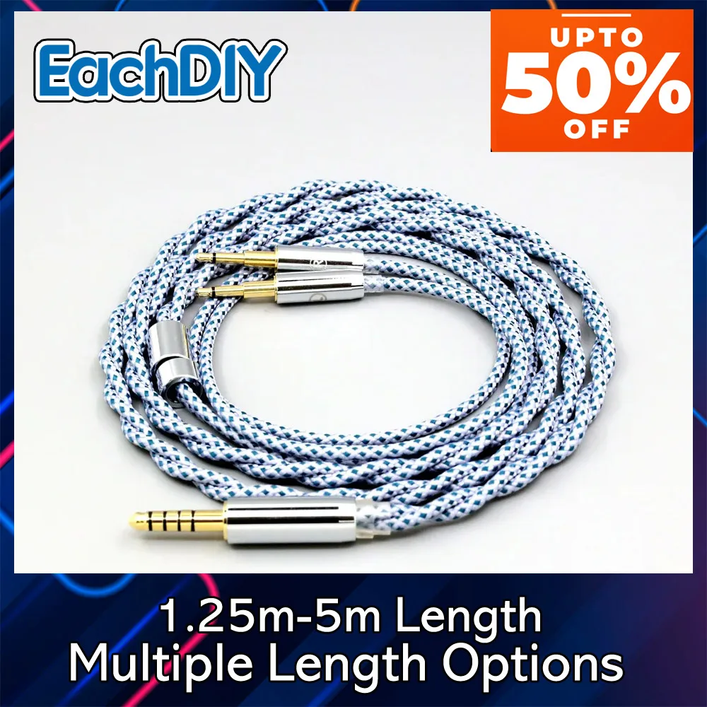 Mix Shielding Graphene OCC Pure 99% Silver Earphone Cable For OLLO Audio S4 MIXING S4R Recording S4X Reference HPS 8644
Mix Shielding Graphene OCC Pure 99% Silver Earphone Cable For OLLO Audio S4 MIXING S4R Recording S4X Reference HPS 8644