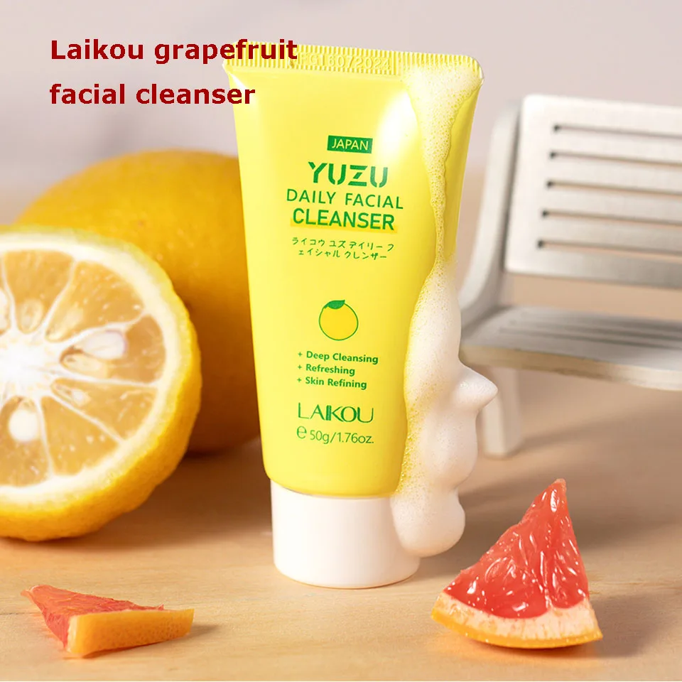 LAIKOU 50 г Очищающее средство для лица с грейпфрутом Очищающая пена для лица Освежающая очистка кожи Ежедневное очищающее средство для лица Глубокое очищение
LAIKOU 50 г Очищающее средство для лица с грейпфрутом Очищающая пена для лица Освежающая очистка кожи Ежедневное очищающее средство для лица Глубокое очищение