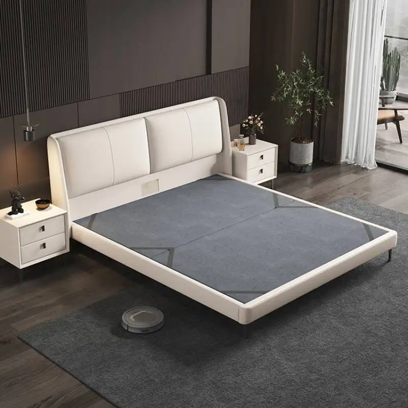 European Bed Frame Headboard Platform Wood Nightstands Queen Size Bed Frame Twin Storage Modern Cama Moderno Lujo Furniture
European Bed Frame Headboard Platform Wood Nightstands Queen Size Bed Frame Twin Storage Modern Cama Moderno Lujo Furniture