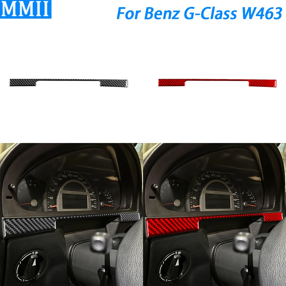 For Benz G-Class W463 G500 G55 2004-2012 Carbon Fiber Dashboard Speedometer Panel Trim Strips Car Interior Accessories Sticker
For Benz G-Class W463 G500 G55 2004-2012 Carbon Fiber Dashboard Speedometer Panel Trim Strips Car Interior Accessories Sticker