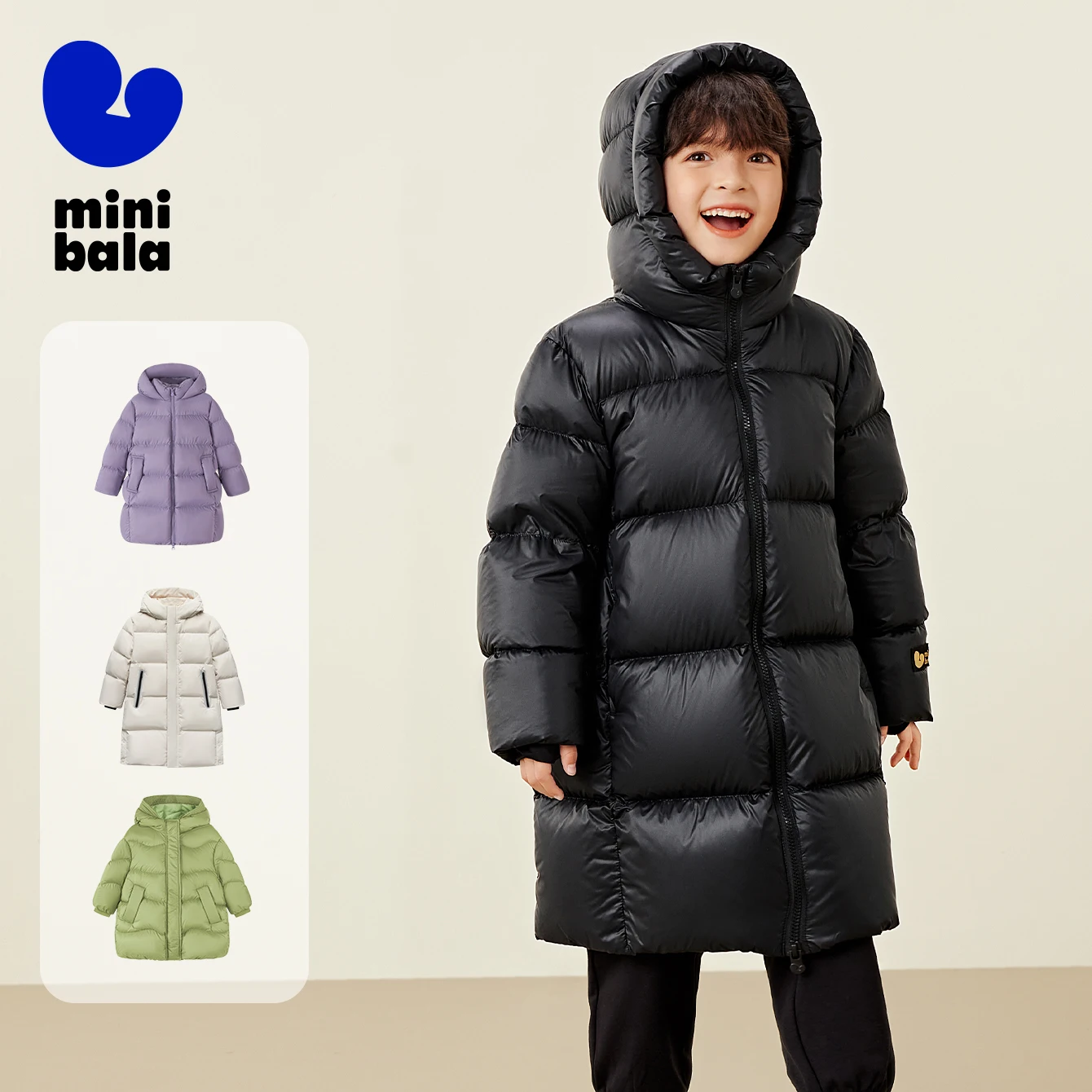 Mini Bala Children Long Down Jacket 2025 Winter Waterproof Breathable Family Matching Thick Parka for -15℃-0℃ Weather
Mini Bala Children Long Down Jacket 2025 Winter Waterproof Breathable Family Matching Thick Parka for -15℃-0℃ Weather
