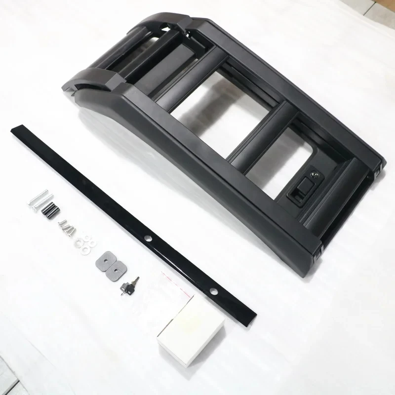 4x4 Offroad Black Aluminum Folding Side Roof Ladder for Land Rover Defender 90 110 L663 2020–2026
4x4 Offroad Black Aluminum Folding Side Roof Ladder for Land Rover Defender 90 110 L663 2020–2026
