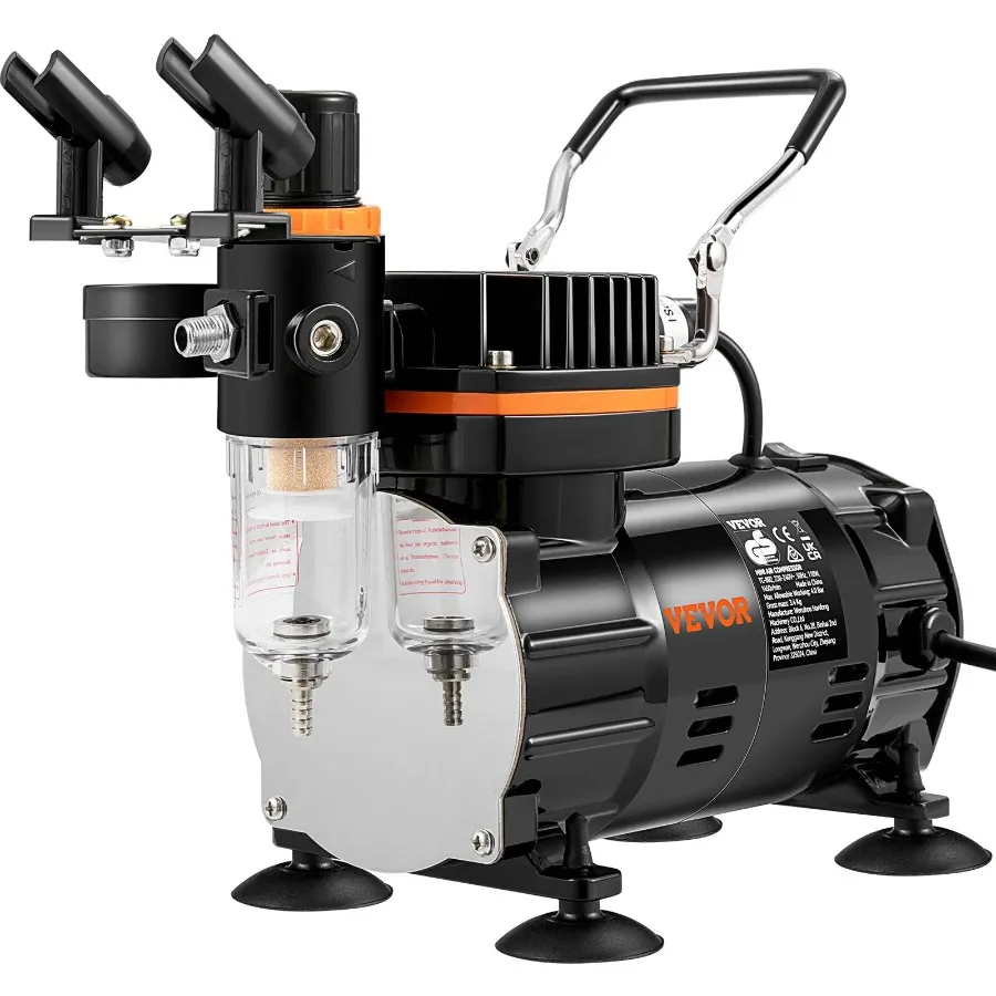 Airbrush Kit Professional Airbrush Set with Compressor Airbrushing System Kit with MultiPurpose DualAction Gravity Feed Airbru
Airbrush Kit Professional Airbrush Set with Compressor Airbrushing System Kit with MultiPurpose DualAction Gravity Feed Airbru