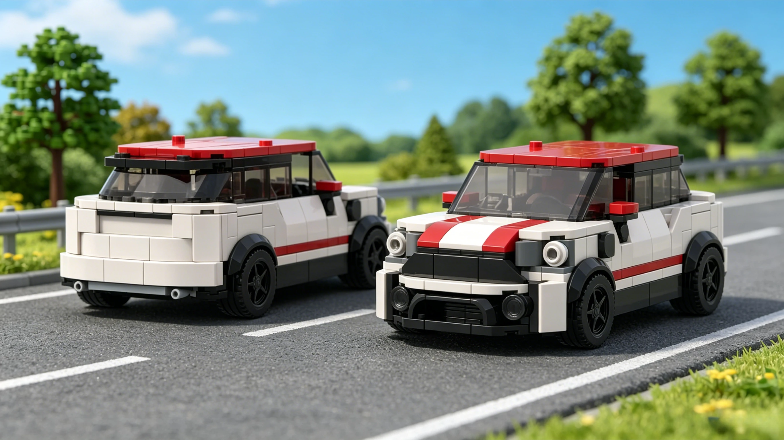 Mini Countryman John Cooper MOC SUV Car Off-road Super Vehicle Model Building Block Racing Brick Technical Kids Fans Gift
Mini Countryman John Cooper MOC SUV Car Off-road Super Vehicle Model Building Block Racing Brick Technical Kids Fans Gift