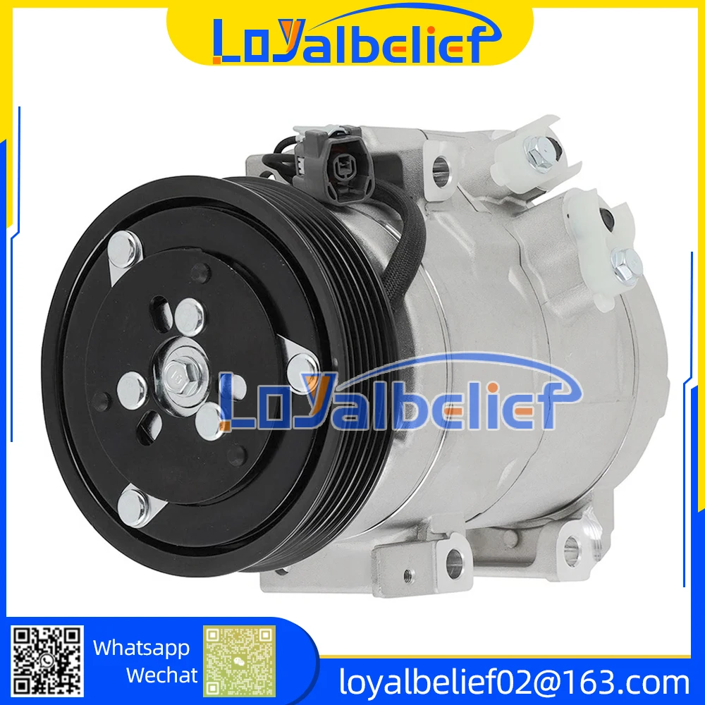 AC Compressor with Clutch For Mazda CX-7 2.3L 2.5L EG2161450F EG2161450G 98120 97120 6512908 4716076 EG2161450D EG21-61-450F
AC Compressor with Clutch For Mazda CX-7 2.3L 2.5L EG2161450F EG2161450G 98120 97120 6512908 4716076 EG2161450D EG21-61-450F