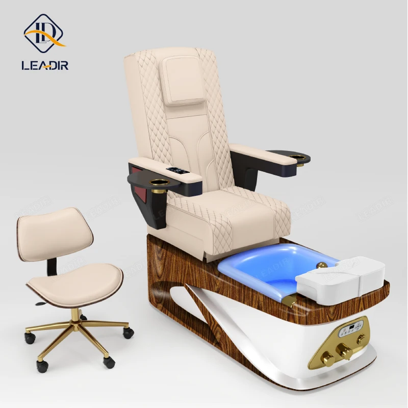 Modern Nail Salon Equipment Electric Massage Foot Spa Chair Reclining Pedicure Chair with Jet Pump
Modern Nail Salon Equipment Electric Massage Foot Spa Chair Reclining Pedicure Chair with Jet Pump
