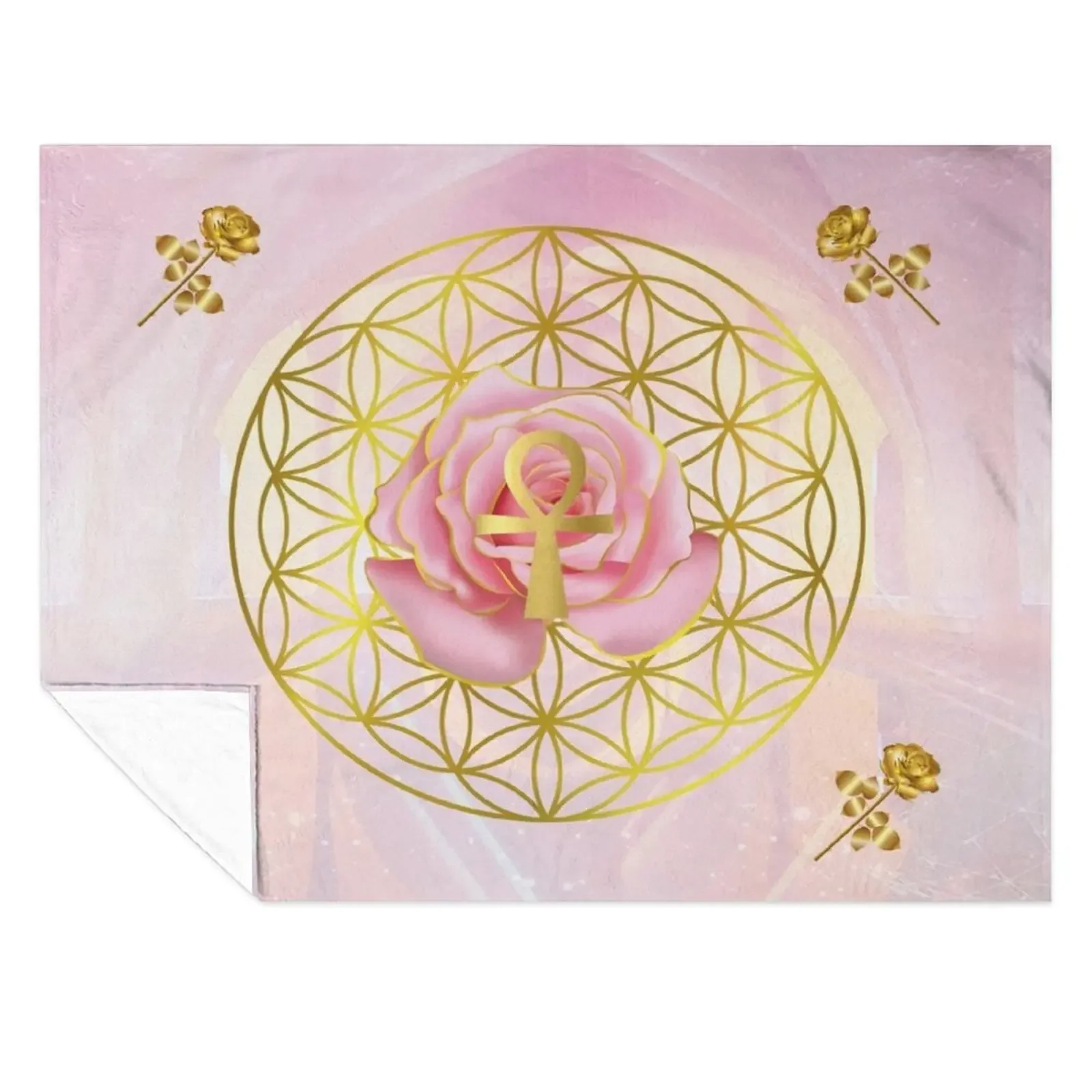 Rose Flower of Life Ankh Throw Blanket for babies Sofa Throw Shaggy Blankets Sofas Of Decoration Blankets
Rose Flower of Life Ankh Throw Blanket for babies Sofa Throw Shaggy Blankets Sofas Of Decoration Blankets